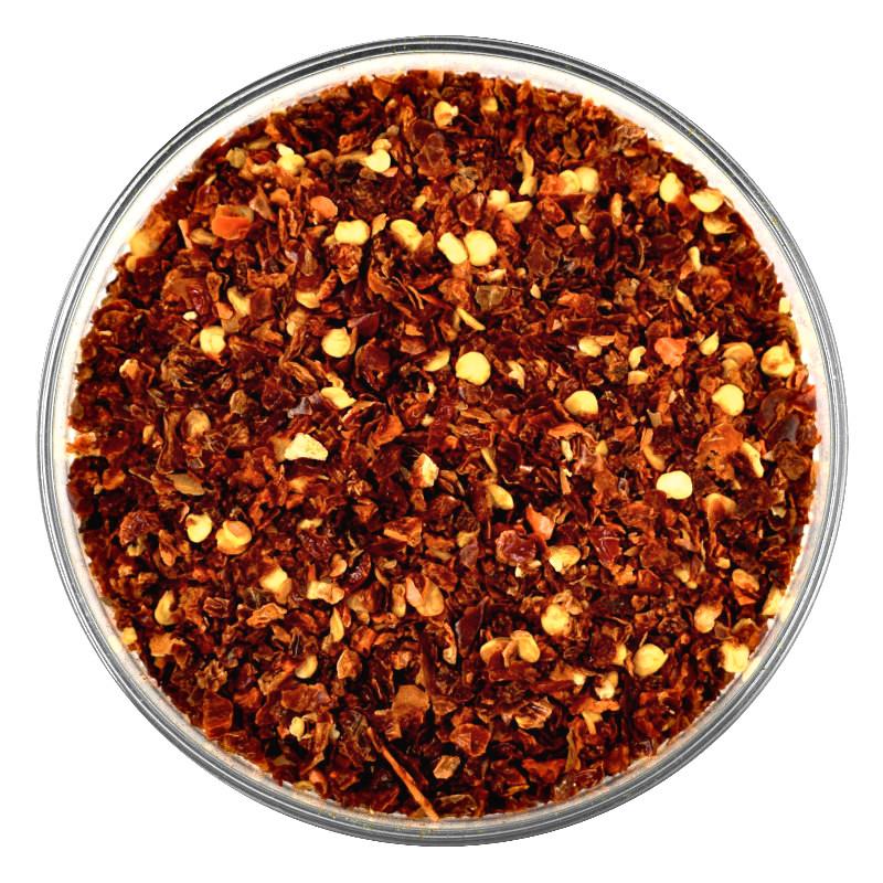 Jalapeno Chili | geschroten | 1-3 mm | rot | Scoville: 15.000-30.000 Jalapeno Chili | geschroten | 1-3 mm | rot | Scoville: 15.000-30.000