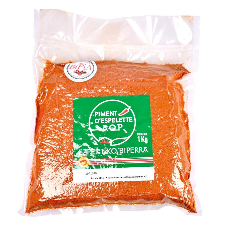 Piment d`Espelette | macinato | rosso | SHU: 1.500-3.000 | 1kg Piment d`Espelette | gemahlen | rot | Scoville: 1.500-3.000 | 1kg