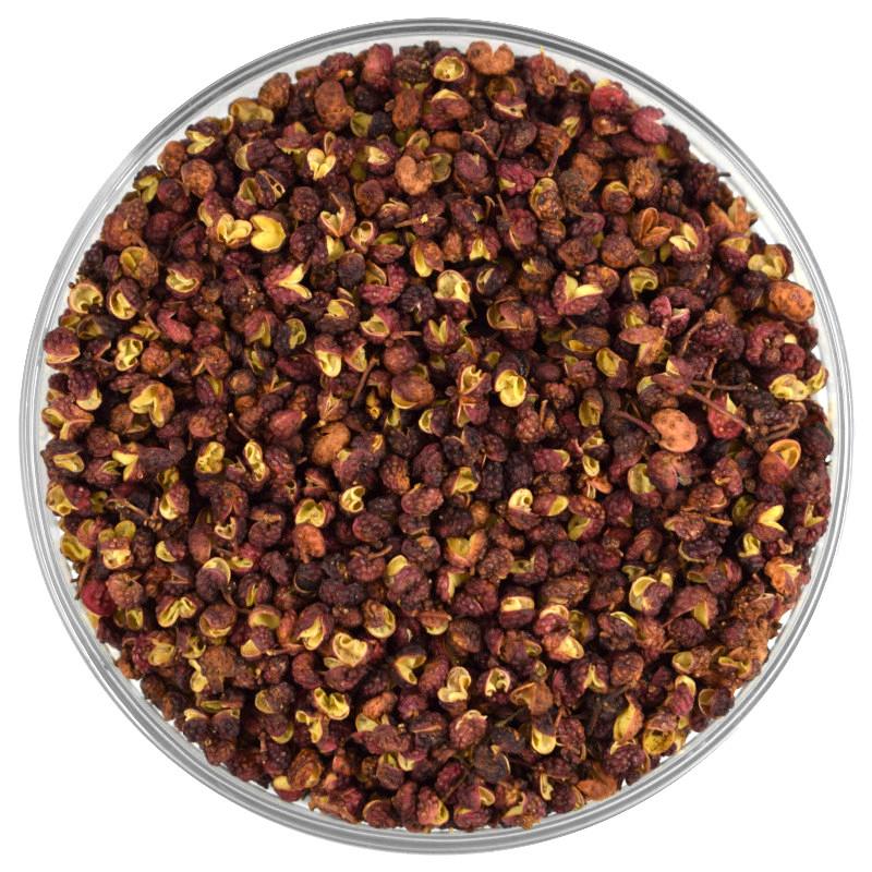 Pepe di Szechuan | intero | rosso-marrone Szechuan Pfeffer | ganz | rotbraun