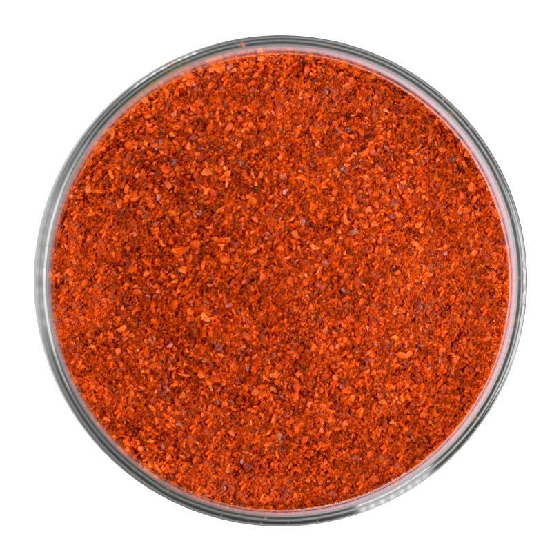 Bio Piment d`Espelette | fein | 0,1-1,0 mm | rot | Scoville: 1.500-3.000 | 1kg