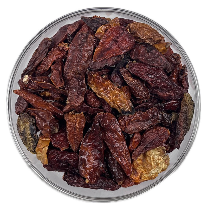 Bio Birds Eye Chili | ganz | 1-3 cm | rot | Scoville: 90.000-120.000 Bio Birds Eye Chili | ganz | 1-3 cm | rot | Scoville: 90.000-120.000