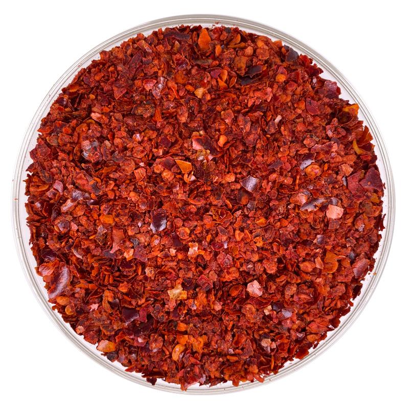 Cayenne Chili | geschroten | 1-3 mm | ohne Saat | rot | Scoville: 10.000-15.000 Cayenne Chili | geschroten | 1-3 mm | ohne Saat | rot | Scoville: 10.000-15.000